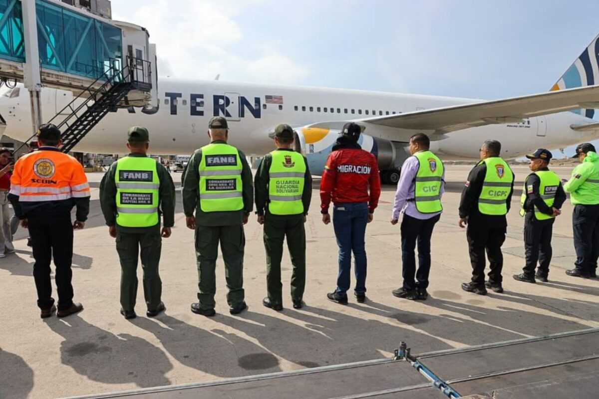 Llegó a Venezuela un vuelo con 166 venezolanos repatriados desde EE UU