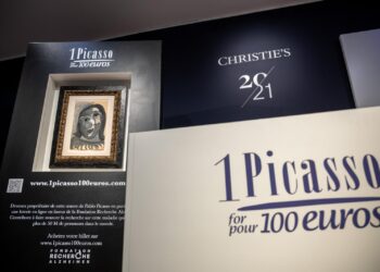 Compró una rifa de 100 euros y se ganó un cuadro de Picasso valuado en un millón