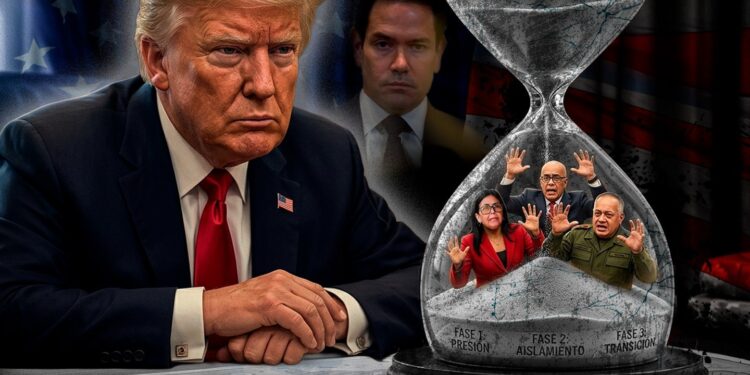 El plan de tres fases de Trump está desmantelando al chavismo desde adentro