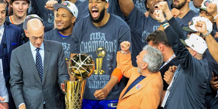 Los Knicks de Nueva York volvieron a tocar el cielo en la NBA