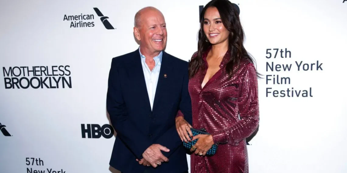 Bruce Willis reapareció en conmovedor VIDEO de su esposa Emma Heming