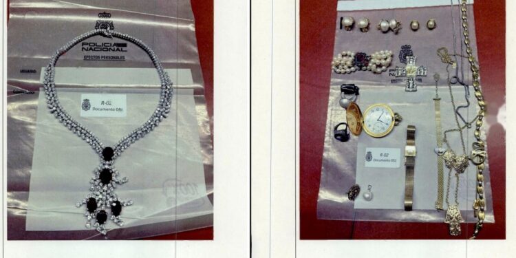 La tasación de las joyas incautadas a Zapatero cifra su valor en unos 1,3 millones de euros