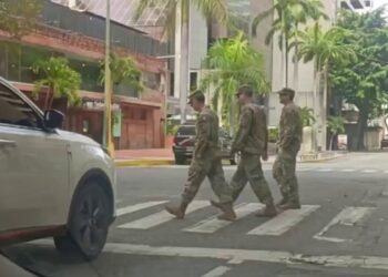Una imagen inédita sacudió Caracas: así fueron vistos militares de EEUU en El Rosal (VIDEO)