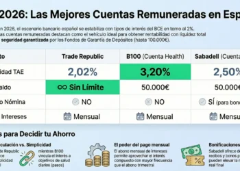 Las 10 mejores cuentas remuneradas de julio de 2026 para sacar rendimiento a tus ahorros